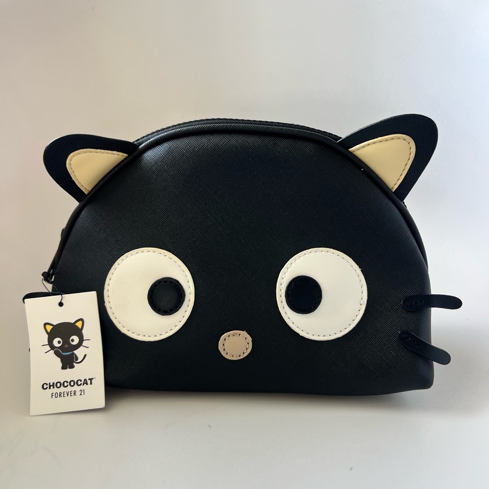 Chococat Black Cat Face Pouch